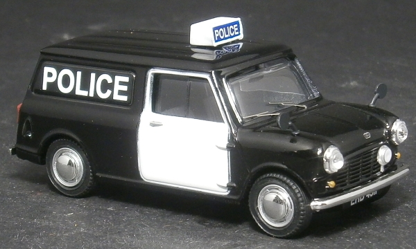 Austin Mini Modelo del Coche de la policía 1:43 Corgi Vanguards Atlas van Yorkshire Morris K8 
