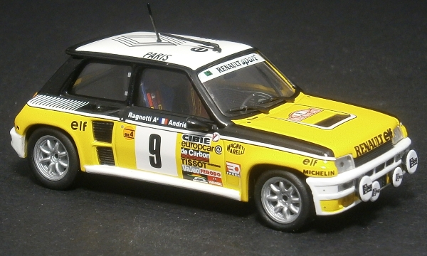 1978 Renault R5 Alpine Rally Tour de Corse 1:24 Heller 80717